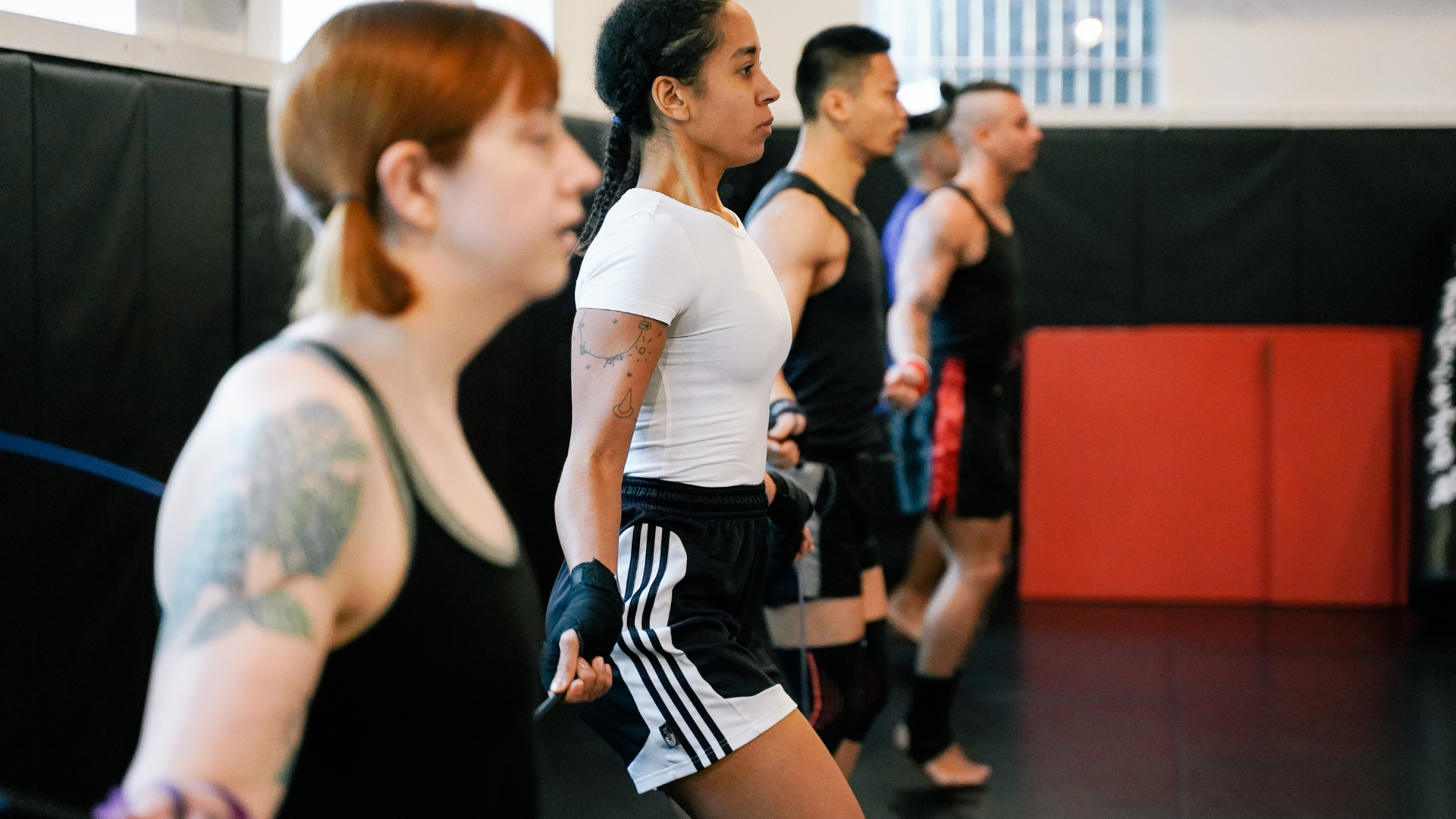 Muay Thai Toronto training at montrait Muay Thai Downtown Toronto location