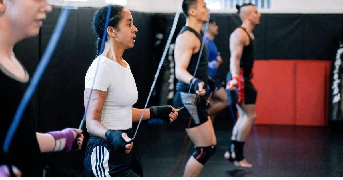 Muay thai class near me, muay thai gym near me, downtown toronto, montrait muay thai, stress buster