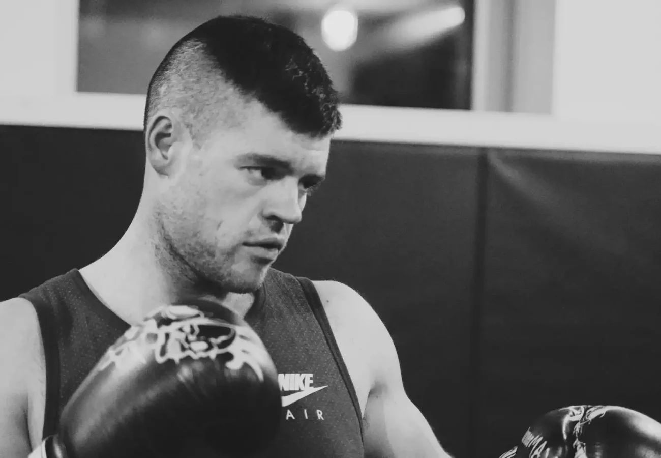 a muay thai instructor