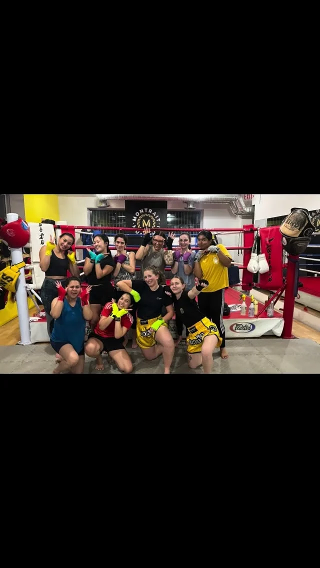 💥 Women’s Only Muay Thai – What a Night! 💥

Always an incredible turnout at our Women’s Only Muay Thai class this week 🙌 The energy, the focus, and the support in the room were inspiring from start to finish.

A special shout-out to our returning students 🥊—your dedication and consistency show just how much this training means to you, and it sets the tone for everyone around you. Seeing familiar faces back on the mats alongside new ones is what builds this strong community.

Every class is a chance to grow—physically, mentally, and culturally.

We’re so proud of this group and can’t wait to see the momentum continue. Keep showing up for yourselves, and keep lifting each other up. 🌟

Chok Dee Khrap/Khaa ✨

#MuayThai #WomensOnly #TorontoMuayThai #StrongerTogether