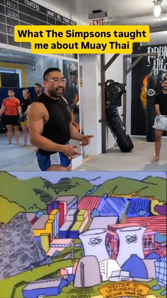 Strong sharp stepping is the key to strong sharp boxing. The Simpsons' FBI agent knows a thing or two about that #muaythai #simpsons #boxing